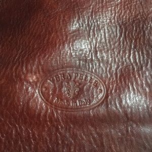 Genuine leather messenger bag from Venice, Italy